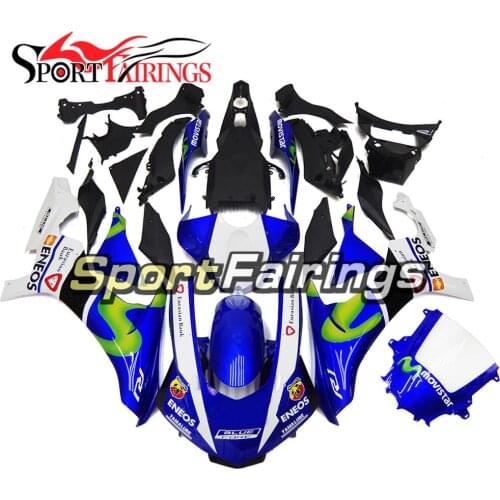 White Blue Fairings for Yamaha YZF1000 R1 2015 2016 15 16 Motorcycle Body Kit ABS Plastic Injection Full Cowling Bodywork Covers