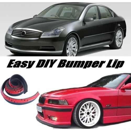 Bumper Lip Deflector Lips For Nissan Fuga Cima Y50 Y51 Front Spoiler Skirt For Car Tuning / Body Kit / Strip