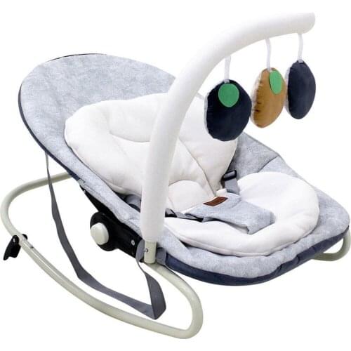 Infant Newborn Baby Auto Swing Bouncing Chair Comfort Cradle Nylon Fabric