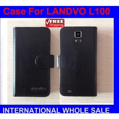 Hot! 2016 High Quality New Original Leather Case Flip Cover for LANDVO L100 Case Phone Cover In Stock Free Shipping