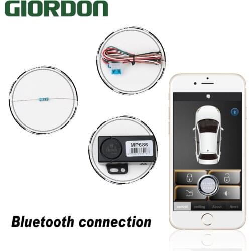 Mobile phone induction, central control/reaching to unlock, comfortable access Mobile automatic control vehicle (Use APP)