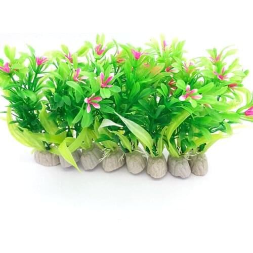 Artificial Plastic Aquarium Plants Ornaments Aquarium Fish Tank Plant Water Grass Decor Aquarium Decoration Weed accessories