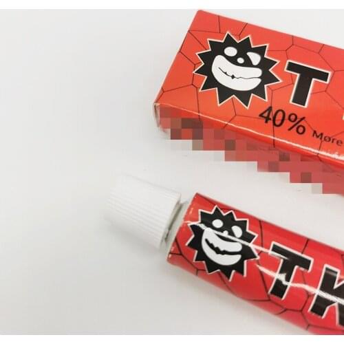 10Pcs/Lot Red 40% Tattoo Laser Cream Semi-Permanent Makeup Beauty Operation Assitance White Color Care Cream 10g