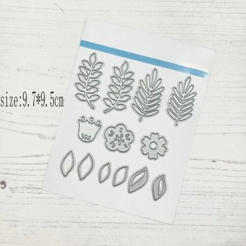 Sirius Leaves and flowers Metal Cutting Dies Stencils Template for DIY Scrapbooking Embossing Paper Cards Album Making Craft Die
