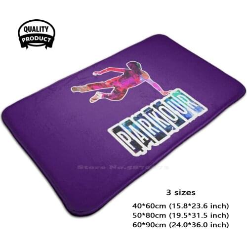 Parkour 3D Soft Non-Slip Mat Rug Carpet Foot Pad Parkour City Xgames Radical Adrenaline Sports Street