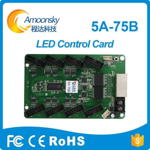Support Gigabit NIC not need sending card colorlight 5A-75b Synchronous system controller card