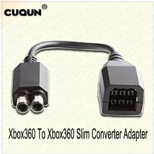 Brand NEW Power Supply Adapter Converter For Xbox360 To Xbox360 Slim Converter Adapter