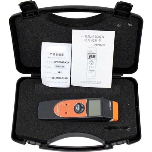 SPD200/CO Toxic gas carbon monoxide gas detector CO tester gas tester Measuring range: 0 ~ 1000PPM