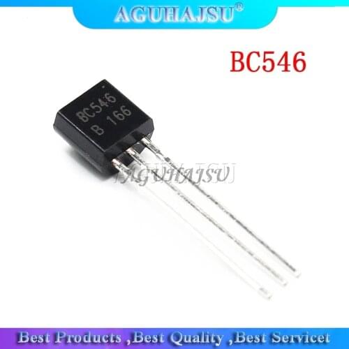 100PCS BC546 BC546B TO-92 TO92 546B triode transis Transistor new original