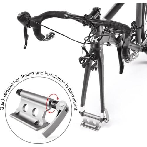 Bicycle front fork quick release fixed clip luggage rack car SUV modified portable accessories riding supplies CX-C09