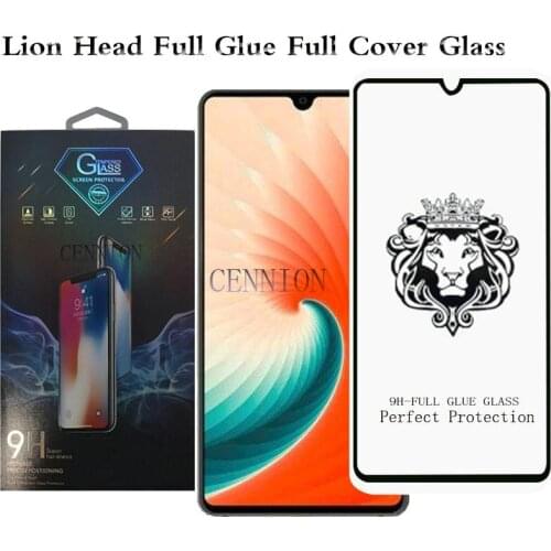 Lion Head premium arc edge Full Coverage Tempered Glass Screen Protector for iPhone 12 mini 5.4" pro 6.1" max 6.7" XR X Xs 8 7