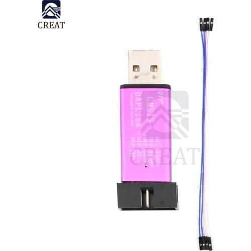 1Set DAPLink Emulator Burner Support For Keil MDK IAR SWD Download Based On CMSIS-DAPLink HID Device Replace ST-Link V2