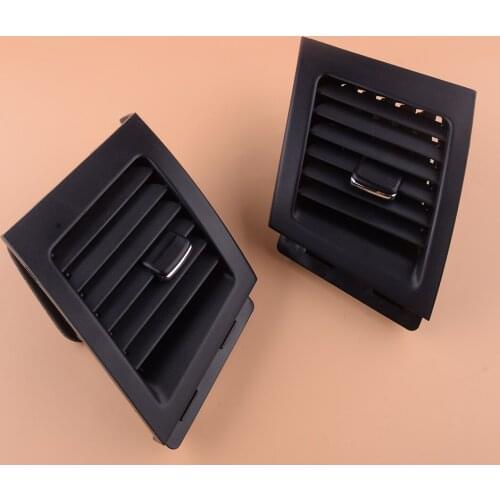1Pair Dash Air AC Vent Outlet Fit For Mitsubishi Lancer EVO 2008 2009 2010 2011 2012 2013 2014 2015 2016