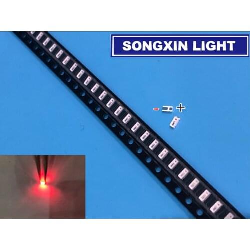 1000PCS 3014 SMD LED Chip RED Ultra Bright 0.2W 6-8LM 30mA 3V Surface Mount Chip Light Emitting Diode Lamp SMD 3014 LED Bead