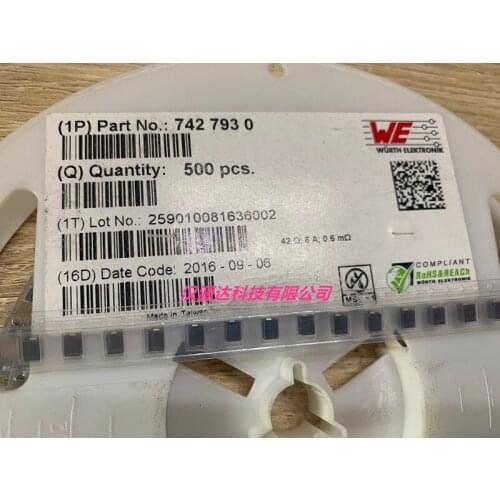 7427930r 1812- 42 Ou 6A J-Lead Imported Wurth High-Current Patch Filter Magnetic Flow (contact us to get VIP price)