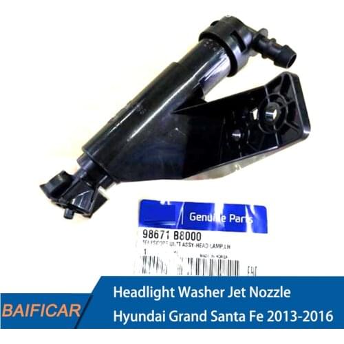 Baificar Brand New Genuine Headlight Washer Jet Nozzle 98671-B8000 For Hyundai Grand Santa Fe 2013-2016