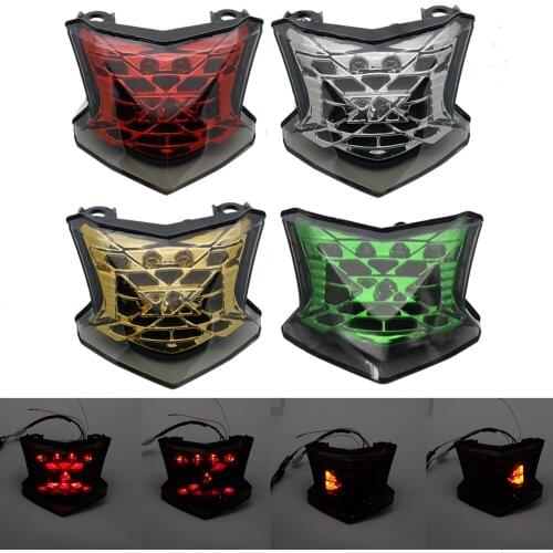 For KAWASAKI Z900 Z 900 Z650 Z 650 NINJA650 NINJA 650 2017 2018 Integrated LED Brake Tail Light Turn Signal Motorcycle Lamp