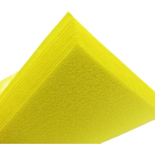 Polyester Felt Fabric For Scrapbooking DIY Cloth Felt Craft 1MM Thickness Yellow Felts Sheet Feutrine Fieltro 30cm*30cm