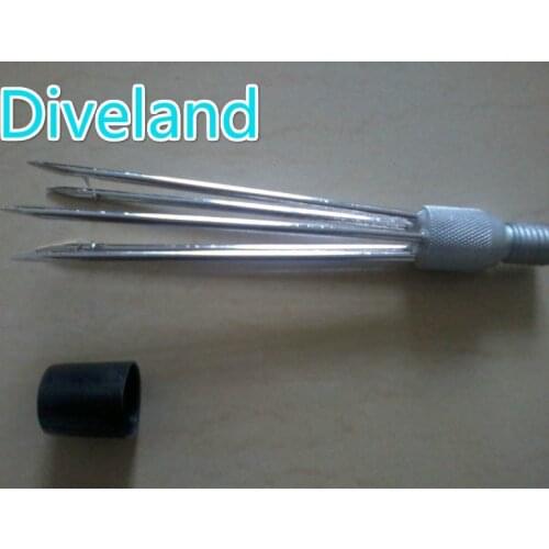 Hot Sale Spearfishing 15.5CM Aluminum alloy Pole Spear Tip 5 Prong Head or 3 Prong Head Polespear Tip