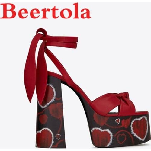 Summer Sandals Women Microfiber Suede Print Flowers Runway Pumps Women Mutil Colors Rome Style Wedding Party Chaussures Femme