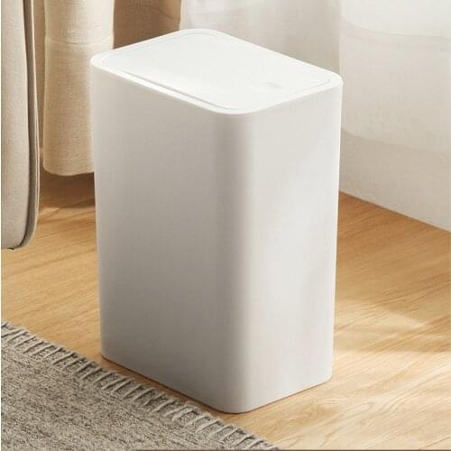 China pressurized trash can with lid Large capacity dust bin for Kitchen living room poubelle bedroom bathroom