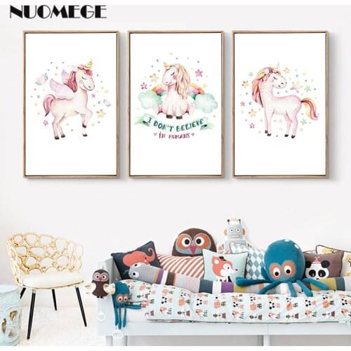 NUOMEGE Wall Pictures In The Nursery