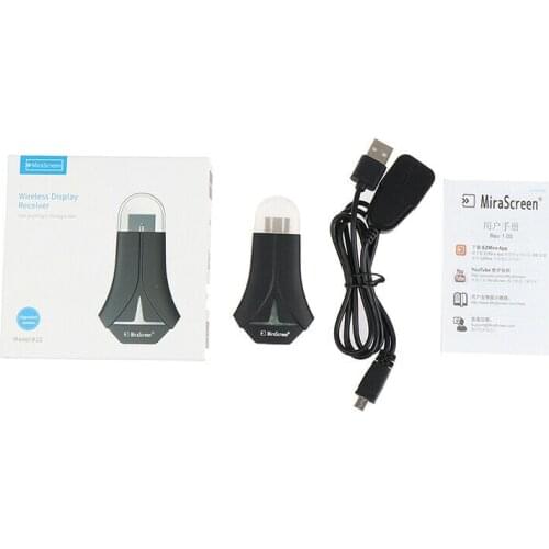 K12 TV Stick Wifi Display Receiver HDMI-compatible Adapter Stream Cast Mirror Screen WF