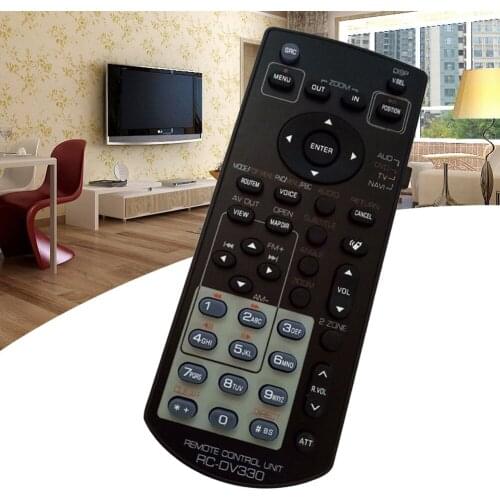 RC-DV330 Universal Replace Multimedia DVD Accessaries Wireless Small ABS Car Radio Black Remote Control Audio For Kenwood DDX271