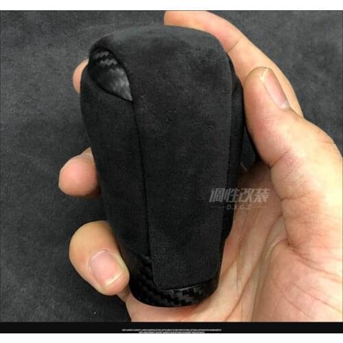Fit for MAZDA 3 6 CX4 CX5 carbon fiber shift knob gear shift paddle lever gear head handball