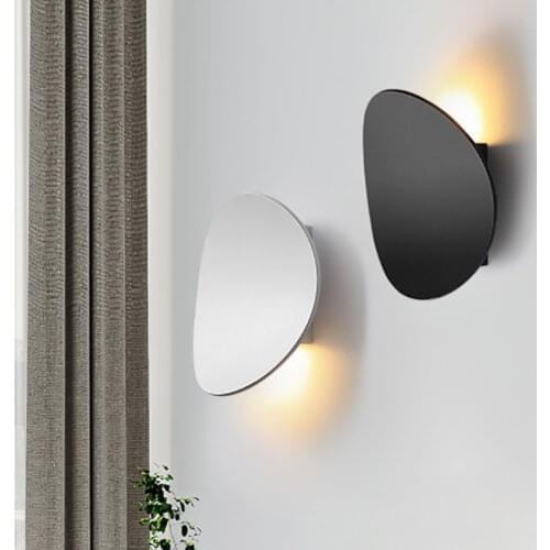 7W Simple LED Wall Lamp Home Decor Indoor Lighting Decorative Luminaires Bedroom Study Room Living Room Corridor Background LP02