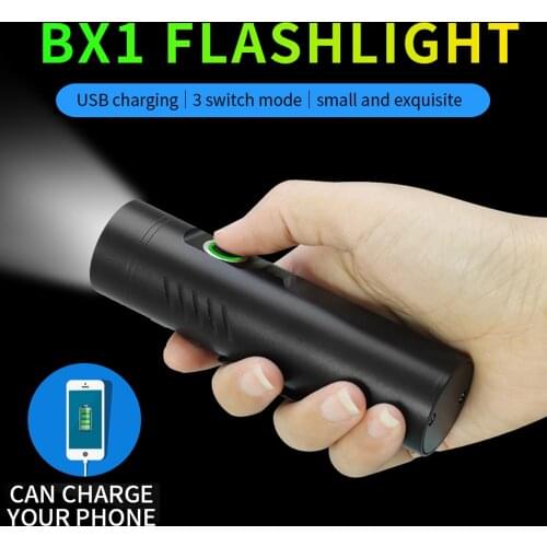 T6/L2/P50/P90 LED Flashlight Torch Lamp 3 Modes Linternas Work Inspection Light Built-in Recharge Battery Waterproof Penlight