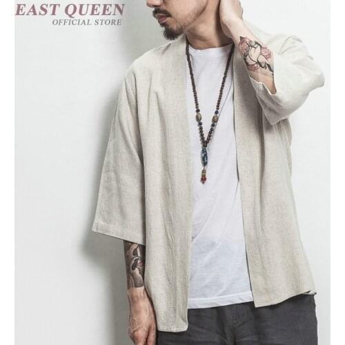Japanese kimono traditional japanese clothing kimono cardigan solid casual loose tops kimonos high quality cardigan AA3828 Y A