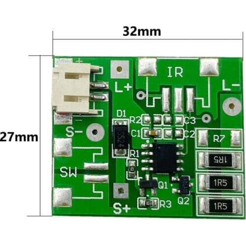 Solar lamp controller 3.2V 3.7V Solar Spotlight Controller Solar Flood Lamp Circuit Board Control Board