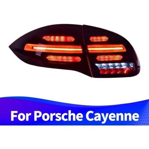 Taillight Assembly For Porsche Cayenne 2011-2014 LED Sequential Turn Signal LED Brake Light LED Running Light