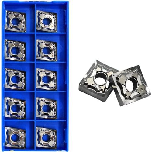 10PCS CNMG120408 HA H01 Aluminum Cutter Blade 100% Original Insert Tool Turning Lathe Turning Holder Turning Tool