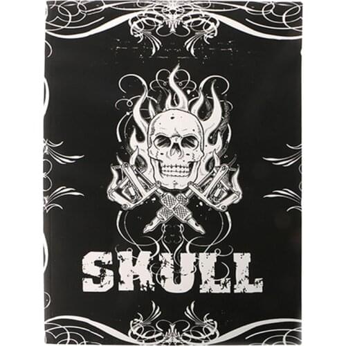 Tattoo Book 76 Pages Skull Sketch Design Flash Tattoo Art Microblading Supply A4 C1FF