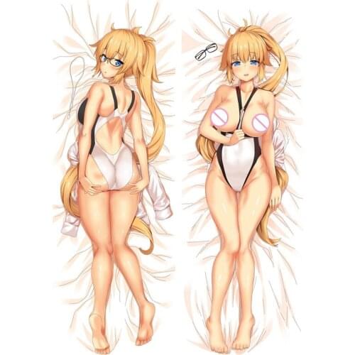 Anime Cartoon Fate/Grand Order Jeanne d'Arc Sexy Body Hugging Pillow Cover Case Pillowcase High Quality Cases 93020