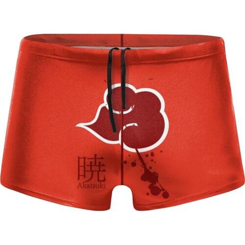 Men Japanese Anime swimwear Akatsuki (16) Swimsuit husband for the sea Pool