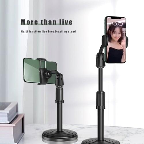 Tablet Phone Holder Desk Tripod For iPhone Desktop Tablet Stand For Cell Phone Table Holder Mobile Phone Stand Mount