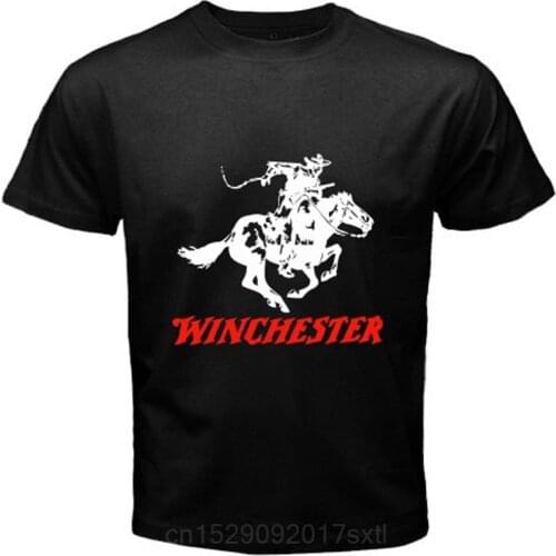 Winchester Rifle s T-Shirt Size S 3XLFunny Short Sleeve Tshirts Summer Hip Hop Casual Tops Tees