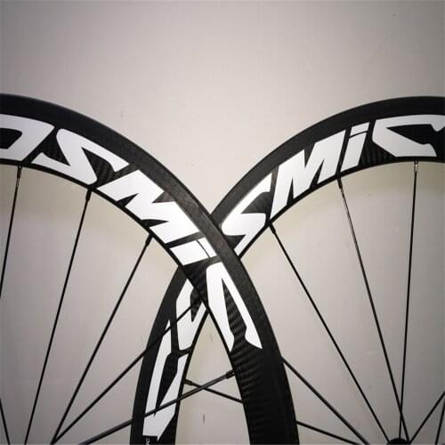 50mm Wheels 700CTwill Cosmic R36 Carbon fiber wheelset Glossy or matte include hubs and quick release Road Bike Wheelset