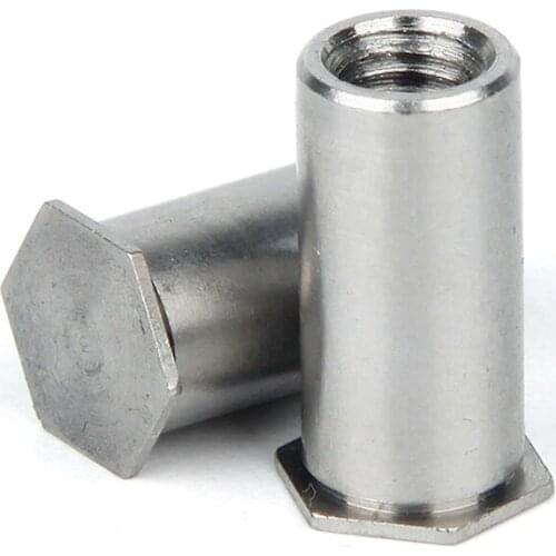 M2 m2.5 m3 BSOS Self-Clinching Standoffs ,SS304 Stainless Steel Blind Threaded Standoff ,K023