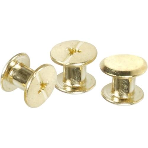 M5*5 Plated Copper Account Screw Rivet /Book Screw / Album Sample Book Docking Cook Pin M5 Hardware