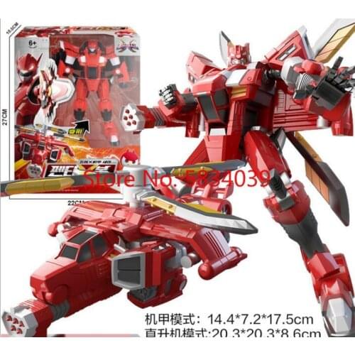 Mini Force Transformation Tank Robot Toys Action Figures MiniForce X Simulation Airplane Deformation Mini Agent Toy Gold ver 22