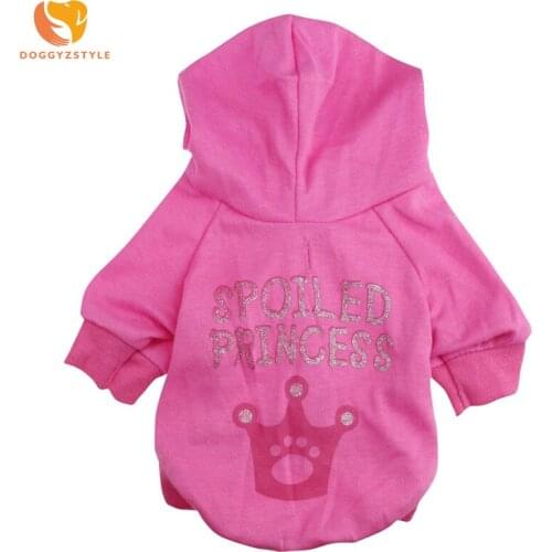 Polyester Casual Dog Sweater Autumn and Winter Hat Crown Pet Clothes Puppy Cat Soft Warm Clothing Pets Apparel For Small Dogs