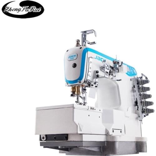 Industrial Sewing Machine, Roller Collar, Hem Hemming, Platform Type Computerized Interlock Sewing Machine W4
