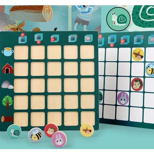 Parent-Child Interaction Leisure Board Game Developing Gift Toys Educational Intelligent Game Kids Quality High Puzzles D7O2