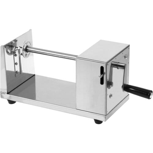 Manual Stainless Steel Potato Machine Twisted Potato Slicer Spiral Vegetable Cutter French Fry Cutting Tool