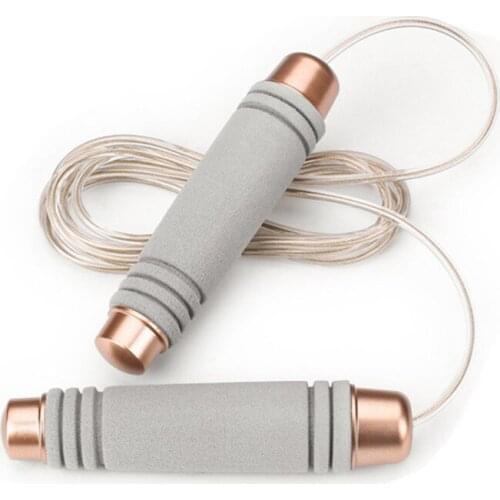 360 Degree Rotary Bearing Skip Rope 3M Length Adjustable Skipping Jump Ropes Gym Exercise Fitness Equipment with Anti-slip Foam