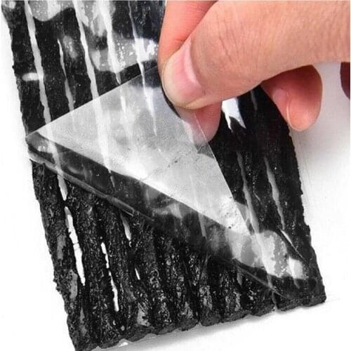 20pcs Car Tubeless Seal Strip Tyre Tubeless Seal Strip Plug Tire Puncture Repair Recovery Kit Tire Repair Tools Kits Dropship